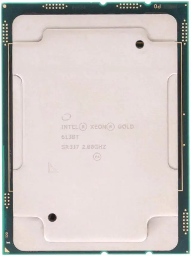 Main image of Xeon Gold 6138T 14nm central processing unit (CPU)