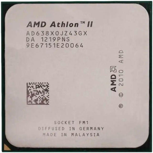 Main image of Athlon II X4 638 32nm Socket FM1 central processing unit (CPU)