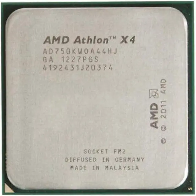 Main image of Athlon X4 750K 32nm Socket FM2/FM2+ central processing unit (CPU)