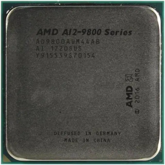 Refurbished: A12-9800 Socket AM4 central processing unit (CPU