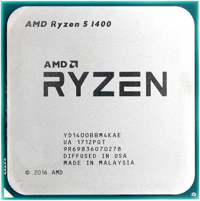 Main image of Ryzen 5 1400 14nm Socket AM4 central processing unit (CPU)
