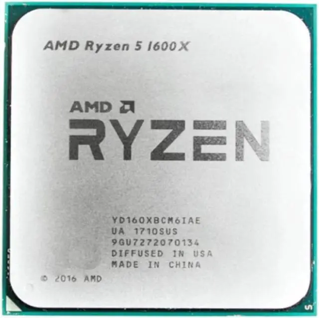 Main image of Ryzen 5 1600X 14nm Socket AM4 central processing unit (CPU)