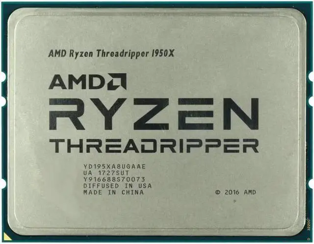 Refurbished: Ryzen Threadripper 1950X 14nm Socket TR4 central