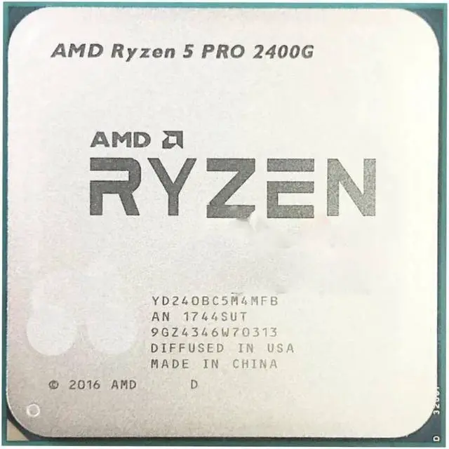 Main image of Ryzen 5 PRO 2400G 14nm Socket AM4 central processing unit (CPU)