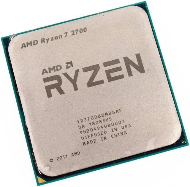 Main image of Ryzen 7 2700 12nm Socket AM4 central processing unit (CPU)