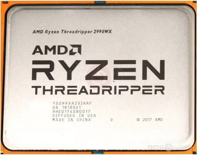 Main image of Ryzen Threadripper 2990WX 12nm central processing unit (CPU)