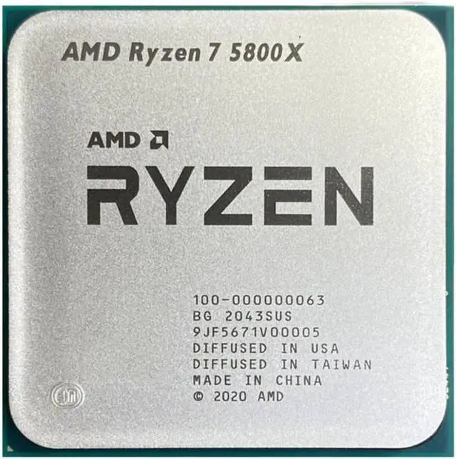 Main image of Ryzen 7 5800X 7nm Socket AM4 central processing unit (CPU)