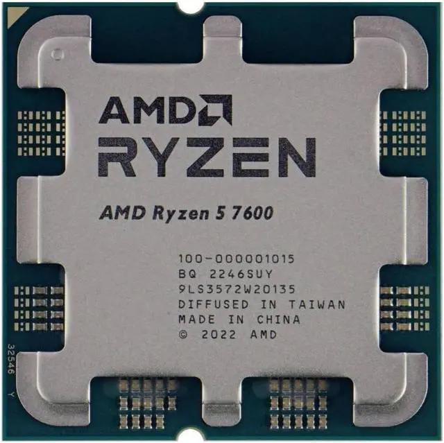 Main image of Ryzen 5 7600 5nm Socket AM5 central processing unit (CPU)
