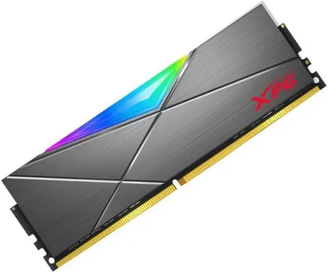 Alt view image 2 of 4 - Intemational Version XPG D50 RGB 16GB DDR4 3600MHz Desktop Memory Stick (Gray)