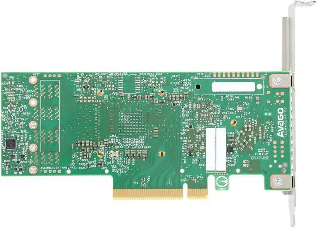 Alt view image 4 of 4 - Broadcom 9400-8I LSI 9400 Series Tri-Mode 12G SAS / SATA PCIe HBA