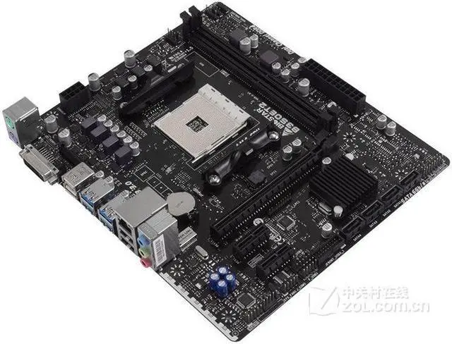 Alt view image 2 of 4 - biostar B350ET2 AMD B350 Micro ATX 2×DDR4 DIMM Socket AM4 PCI-E 3.0
