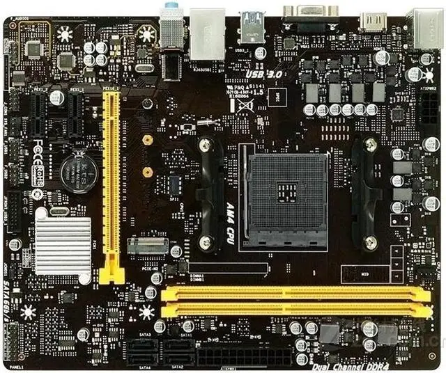 Main image of biostar B450MH Socket AM4 2×DDR4 DIMM 	PCI-E 3.0 Micro ATX