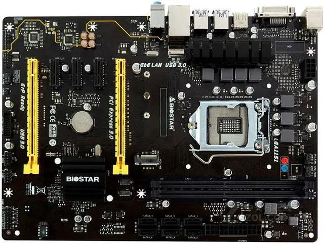 Main image of biostar TB150 PRO ATX 2×DDR4 DIMM LGA 1151 PCI-E 3.0