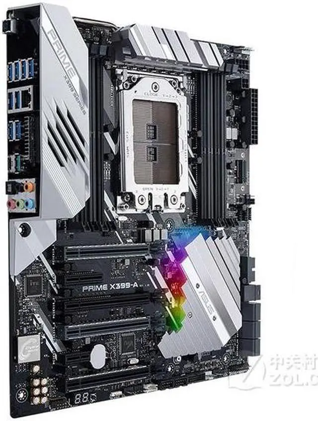 Alt view image 3 of 4 - For Motherboard PRIME X399-A E-ATX 8×DDR4 DIMM Socket TR4 8×DDR4 DIMM 128GB