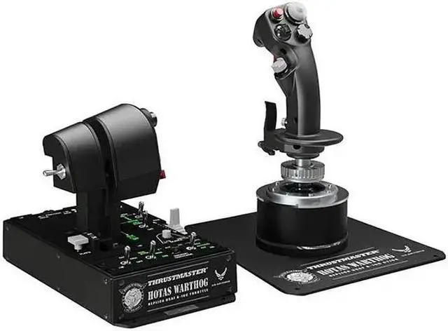 Alt view image 2 of 2 - Thrustmaster Warthog A10C Analog Flight Two Handed Joystick