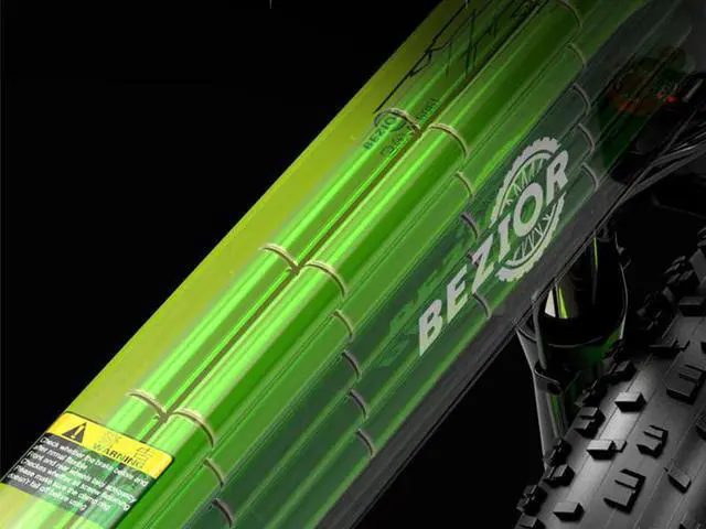 Alt view image 5 of 7 - Bezior Electric Bike X1500 for Adults, Foldable 26" x 4.0 Fat Tire Electric Bicycle, 1500w Motor 48V 12.8Ah Removable Lithium Battery, Shimano M2000 9-Speed Gear and Dual Shock Absorber Ebikes