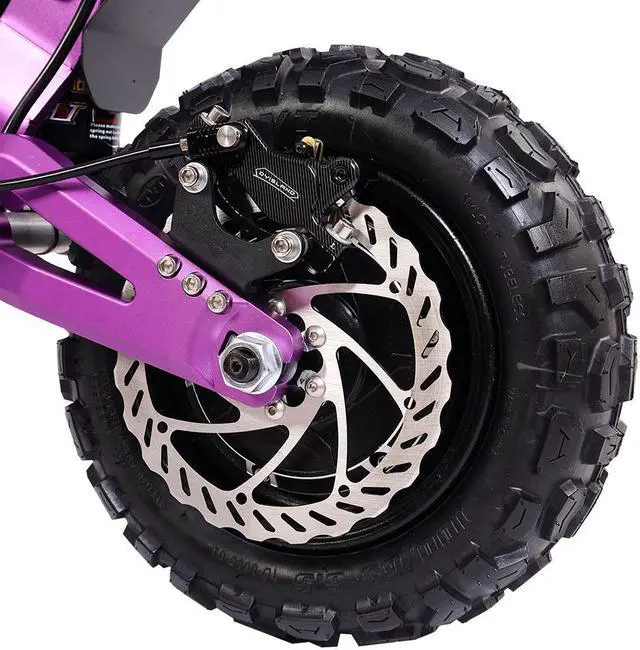 Alt view image 4 of 7 - Bezior S2 Pro Folding Electric Scooter 2400W Motor 48V 23Ah Battery 11in Tyre Disc Brake Load 120Kg