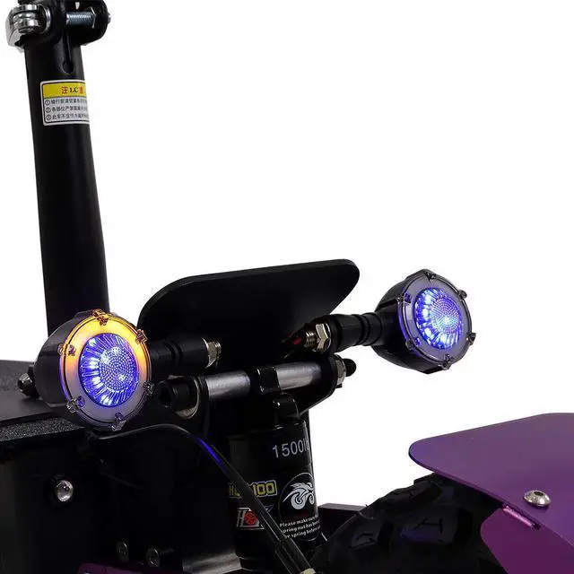 Alt view image 6 of 7 - Bezior S2 Pro Folding Electric Scooter 2400W Motor 48V 23Ah Battery 11in Tyre Disc Brake Load 120Kg