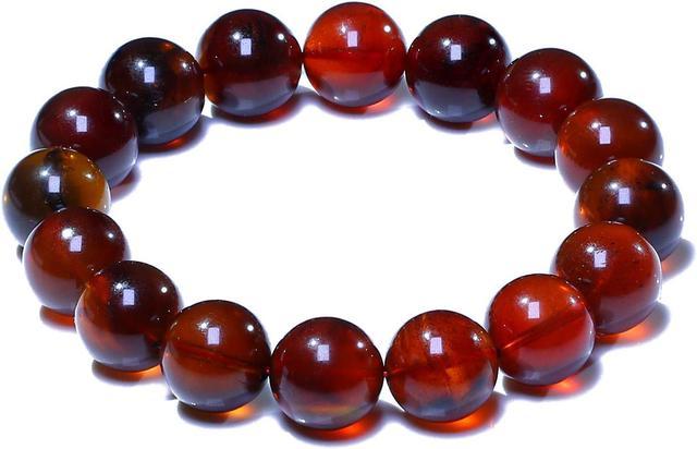Fine Baltic Amber Bracelet Several Colors Semi Baroque Beads Spiral 15 –  Aromatic Infusions