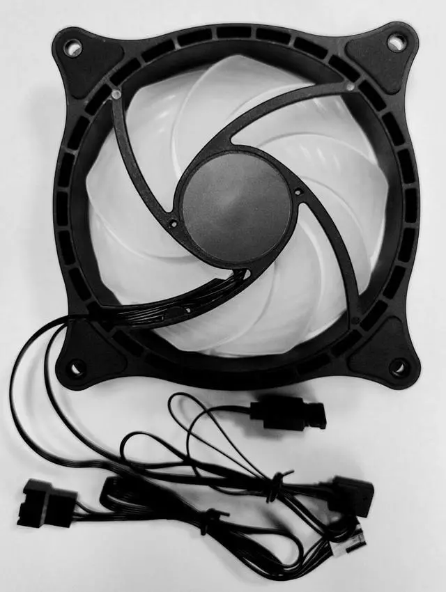 Alt view image 7 of 7 - ALAMENGDA BD-1 Airflow ATX Mid-Tower Case, Multi-HDD Drive Server Case, Support ATX/ITX/M-ATX Motherboard, 3 SSD Positon, with 10 HDD Brackets-Black with 120mm*2 RGB Fans