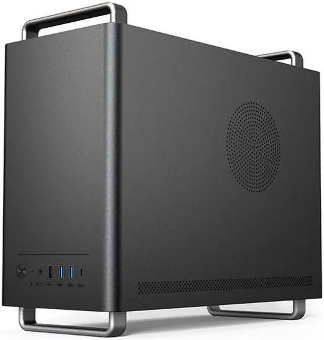 Alt view image 3 of 7 - SOEYi U320 Mini Portable M-ATX/ITX Computer Case, Micro ATX CASE, DIY Desktop Case with handles, Support 310MM GPU Length-ATX SFX power supply-8/9cm Fans