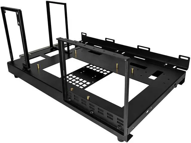 Alt view image 2 of 7 - ALAMENGDA Open Computer Case,Open Air Pc Case, Motherboard AccessoriesTest Stand, DIY Pc Test Bench (M-ATX)
