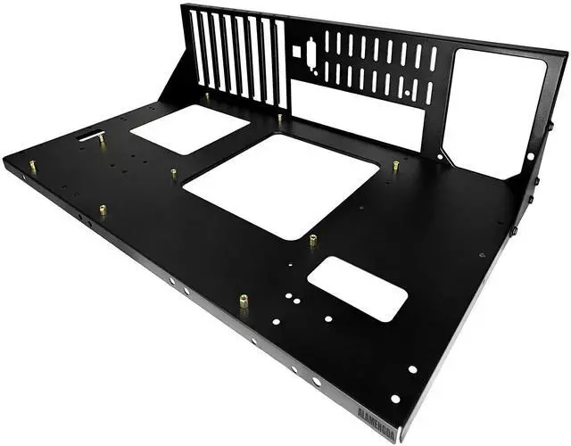 Main image of ALAMENGDA Open Computer Case,Two-way Server ATX Motherboard Tray Test Stand, Test bench, ATX Mid Tower