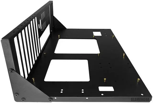 Alt view image 2 of 7 - ALAMENGDA AL02 Open Computer Case,Two-way Server Test bench ATX Motherboard Tray Test Stand ATX Mid tower