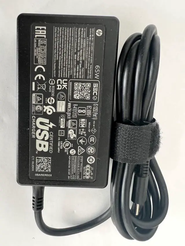 Main image of Original Replacement HP L67440-001- 65W 20V 3.25A USB-C AC Adapter for HP EliteBook x360, P/N: L65505-003, L67440-001, TPN-DA20.