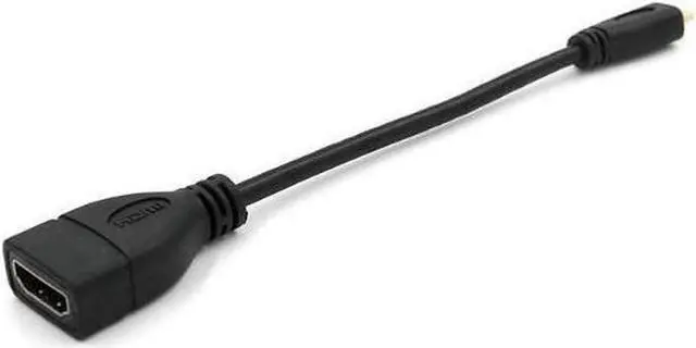 Main image of Micro HDMI to HDMI female adapter HD cable