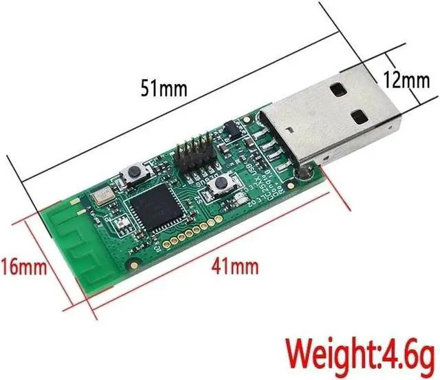 Alt view image 5 of 6 - Packet protocol analysis module, USB interface dongle, packet capture module,wireless CC2531 CC2540(CC2531 Antenna)