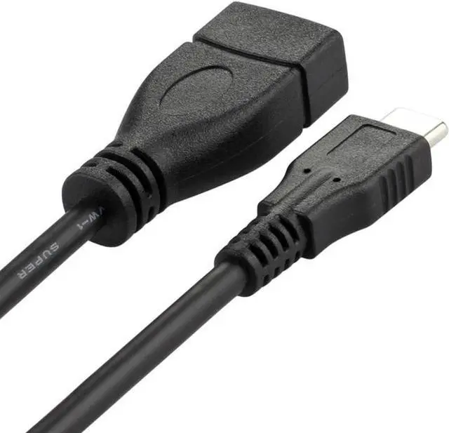 Alt view image 4 of 4 - USB-C to USB 3.0 Type A OTG Adapter, Converts USB-C to USB-A Female, Compatible w/ MacBook 2016, Samsung Galaxy Note 8, Galaxy S8 S8+ S9, Google Pixel, Nexus, etc.