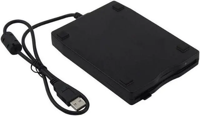 Alt view image 4 of 5 - 3.5" USB 2.0 Data External Floppy Disk Drive Portable 1.44MB USB Drive Plug and Play For Laptop PC Win 7/8/10 Mac Black