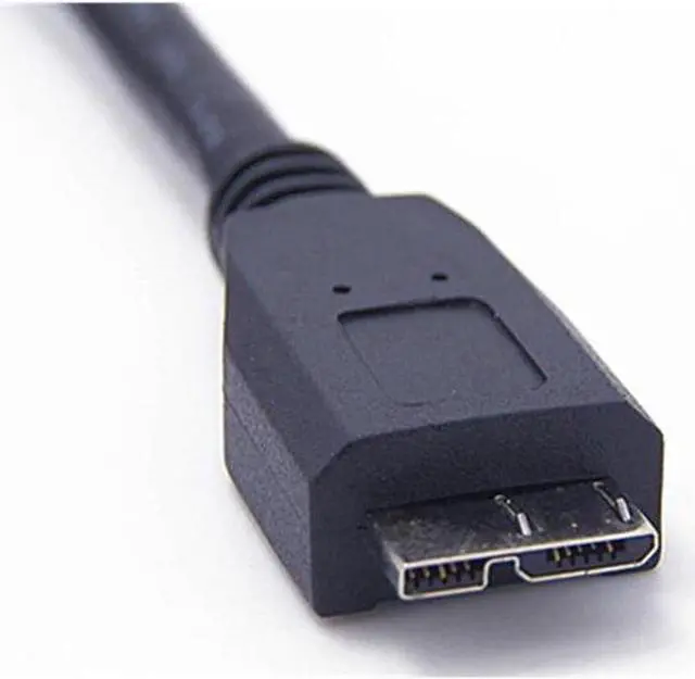 Alt view image 4 of 4 - HDD USB 3.0 Type A to Micro B Y Cable USB3.0 Data Cord For External Mobile Hard Drive Disk Data Cables 1M