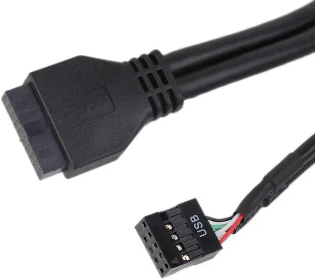 Alt view image 5 of 6 - PC Case 3.5 inch front panel 4 Ports USB Hub,2 Ports USB 3.0 & 2 Ports USB 2.0,2ft USB Type A Female to motherboard Adapter Cable