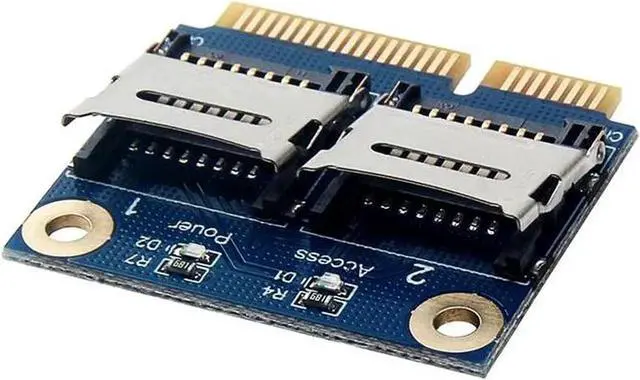 Main image of Micro-Sd Tf To Mini Pci Express Memory Card Reader Adapter Converter Card for Laptop