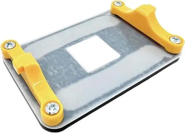 Alt view image 6 of 6 - AM5 Motherboard Heatsink Bracket for Gaming PCs Heavy Workloads AM5 CPU Heatsink Bracket Keep Desktop Running Smoothly(Yellow)