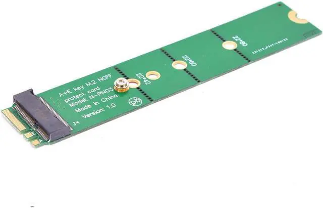 Alt view image 4 of 4 - NGFF A+E key Extender Board M.2 A key Protect Test Tool E Key Mini WiFi Network Card Slot Male to Female Extension Adapter