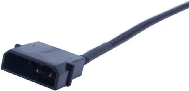Alt view image 3 of 4 - 2 Pack 4-Pin (Actual 2-Pin) Molex to 3 Pin 12V PC Case Fan Power Adapter Cable, 3-Pin or 4-Pin (PWM Connector) to Molex Computer Case Fan Power Adapter Cable