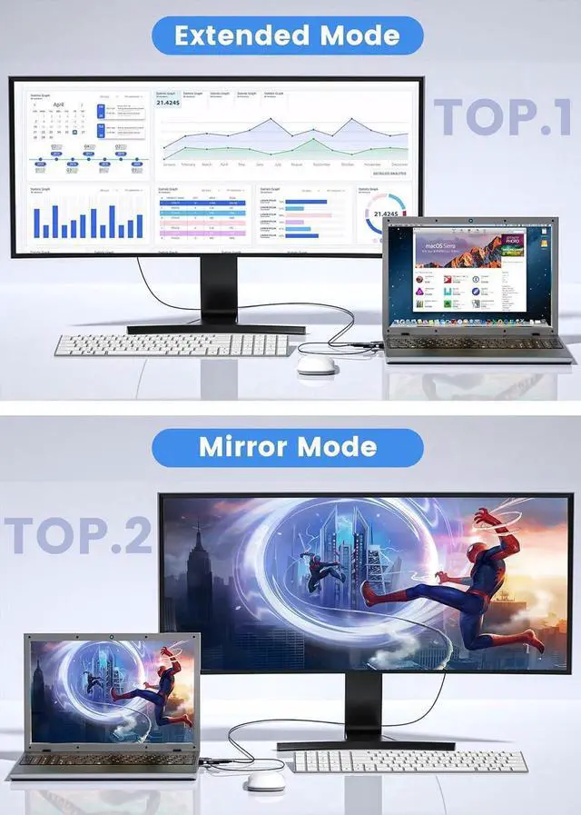 Alt view image 5 of 7 - VGA to HDMI Adapter Converter with Audio (PC VGA Source Output to TV/Monitor with HDMI Connector) Active Male VGA in Female HDMI 1080p Video Dongle adaptador for Computer Laptop Projector