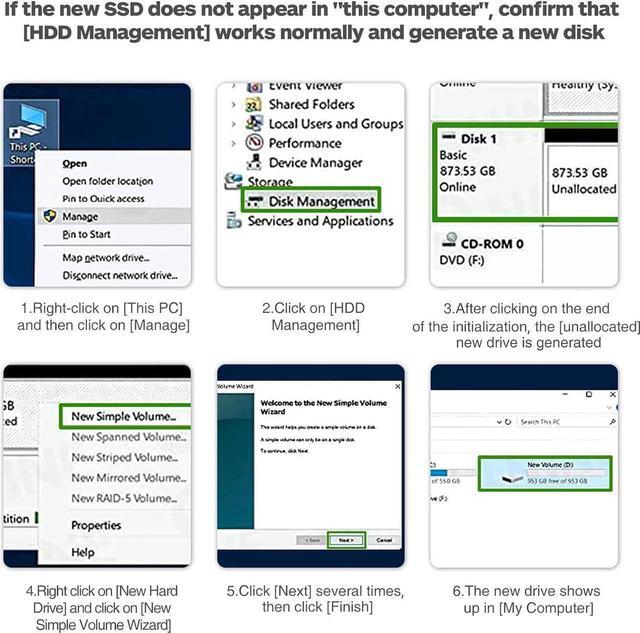 Alt view image 6 of 7 - NVME to USB Adapter M.2 NVME Hard Drive USB3.1 Gen2 10Gbps USB to NVME PCI-E Converter Reader M Key Support UASP for 2280 2260 2242 2230 SSD (Only for M.2 NVME)