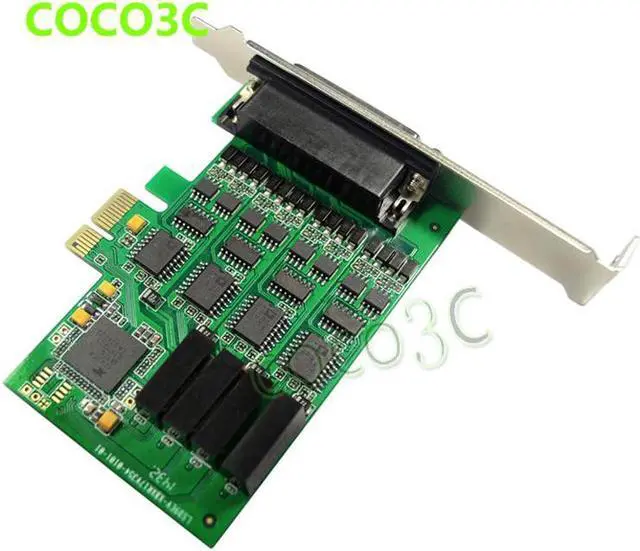 Alt view image 2 of 6 - PCI express 4 ports Serial RS422 RS485 card PCI-e to Multi RS-422 RS-485 adapter PCIe Industrial I/O Card + low profile bracket
