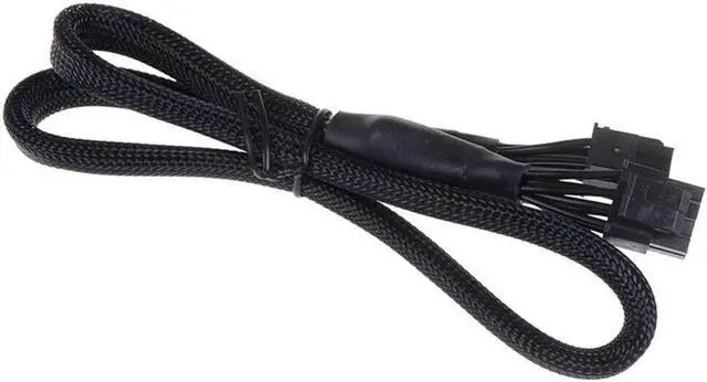 Alt view image 4 of 5 - For $Corsai-r RM550X RM650X RM750X RM850X RM1000X CPU 8Pin To 8(4+4)-Pin Modular Power Supply Cable