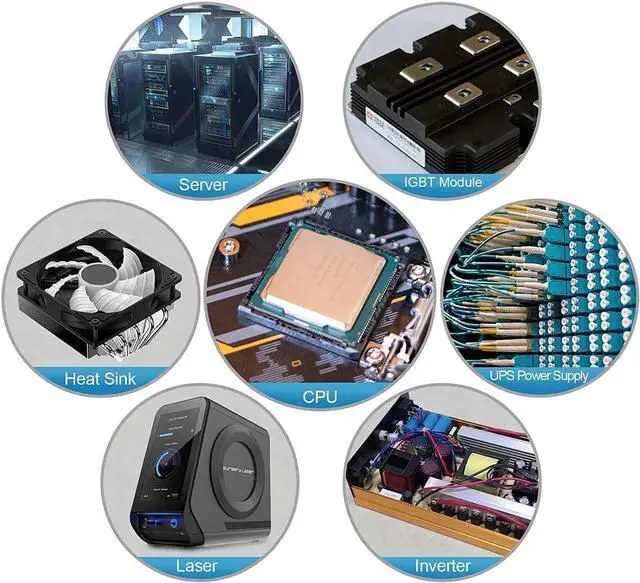 Alt view image 6 of 7 - HY510-90g (30g*3) HY510 Thermal Paste Kit, Thermal Conductivity: >1.93W/m-k,Premium Performance Thermal Compound Paste Grease Heatsink for CPU, Processor,Computer, PS4, 90 Gram 1Pcs Black Scraper