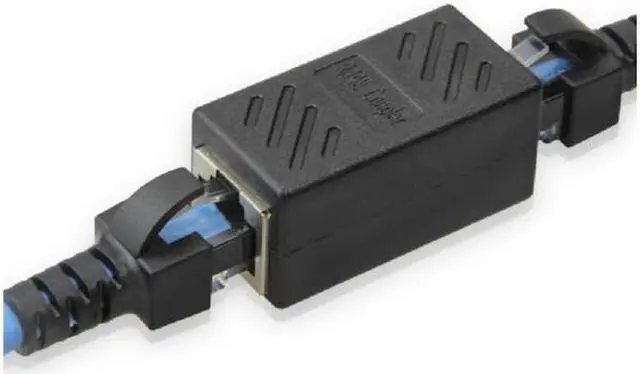 Alt view image 7 of 7 - CAT6 RJ45 Female to Female Lan Connector Ethernet Network Cable Extension Adapter With Shield