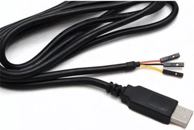 Alt view image 2 of 7 - FTDI TTL-232R-RPI Debug Cable for Raspberry Pi Module,3Way,3.3V, TTL-232R-RPI 3V3 USB to TTL UART Converter Adapter Serial Cable