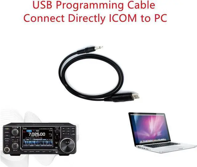 Alt view image 5 of 5 - USB CT-17 CI-V CAT Level Converter Interface Cable USB Programming Cable for ICOM Radio IC-706 IC751 IC-756 IC-765 IC-781 IC-7000 IC-7700 IC-7800 IC-R9000 IC-R8500