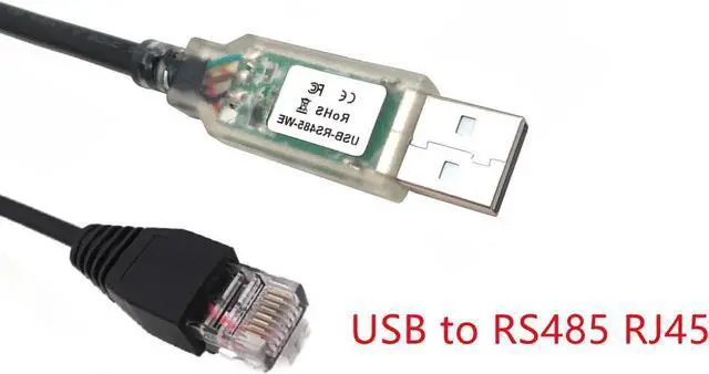 Alt view image 5 of 5 - USB to RJ45 RS485 Serial Programming Cable for Delta IFD6500, USB RS485 Communication Adapter Converter Cable for Delta IFD6500