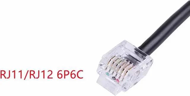 Alt view image 3 of 5 - USB to RS232 RJ11 RJ12 6P6C Serial Programming Cable for Spectra POS Card Reader PR608