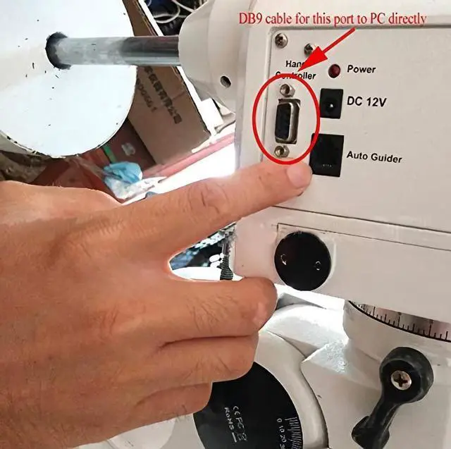 Alt view image 3 of 6 - USB to RS232 DB9 Control Cable for Skywatcher Mount with DB9 Port,6ft